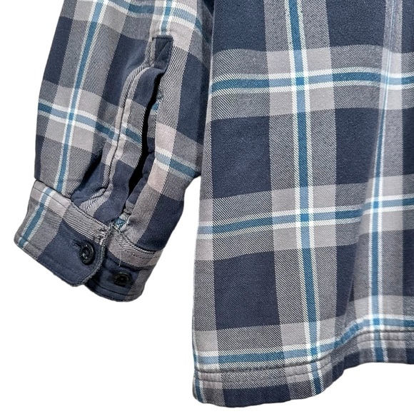 L.L.BEAN Vintage Heavy Cotton Fleece-Lined Flannel - Picture 7 of 14